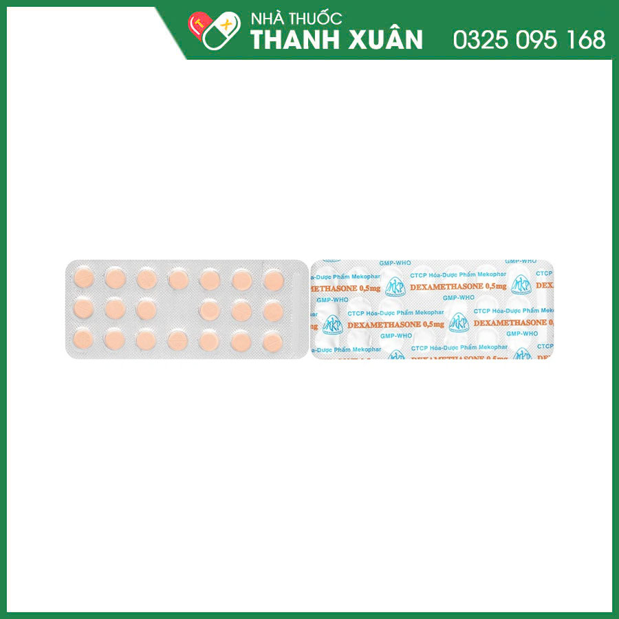 Dexamethasone thuốc điều trị rối loạn nội tiết và nhiều bệnh viêm, dị ứng, tự miễn, nhiễm khuẩn, phù não, tăng calci huyết